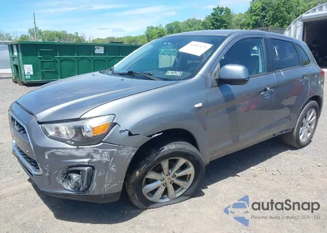 2015 Mitsubishi Outlander Sport Es из США, поврежденный, VIN 4A4AR3AU8FE059024
